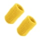 thumbnail image 1 of Par de muñequeras de Algodón Absorbente de sudor Amarillo 8x10cm Unique Bargains, 1 of 7