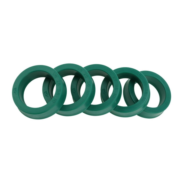 Anillo de Sello de Aceite Universal Labio UN Sello de Eje Rotativo 26x36x10mm Alta Presión TPU Verde 5 Pcs
