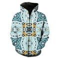 thumbnail image 1 of Sudadera con capucha y cremallera para hombre, estilo punk, de motocicleta, con estampado 3D, de gran tamaño, de manga larga, unisex, para adolescentes, gran oferta 2024, ropa de calle divertida, 1 of 6