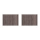 thumbnail image 2 of Alfombrilla para comedor Cateissary vinilo elegante decoraciones multiusos Café oscuro 2piezas, 2 of 6