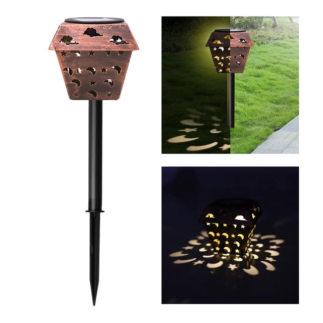 Luces de jardín LED sores románticas Luces de jardín con energía sor para decoración de caminos Luz de decoración de jardín CUTICAT Lámpara de césped al aire libre