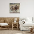 thumbnail image 2 of Stupell Industries Strong Galloping Horses Canvas Wall Art, design by James Corwin, 2 of 7