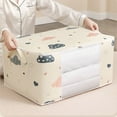 thumbnail image 2 of Fiudx Bolsa para Guardar Edredones, Organizador Compacto, Asas Reforzadas, Cremallera Resistente, Esencial para Mudanzas, Almacenamiento para Dormitorios Universitarios, Lavable a Máquina, Tamaño 60, 2 of 7