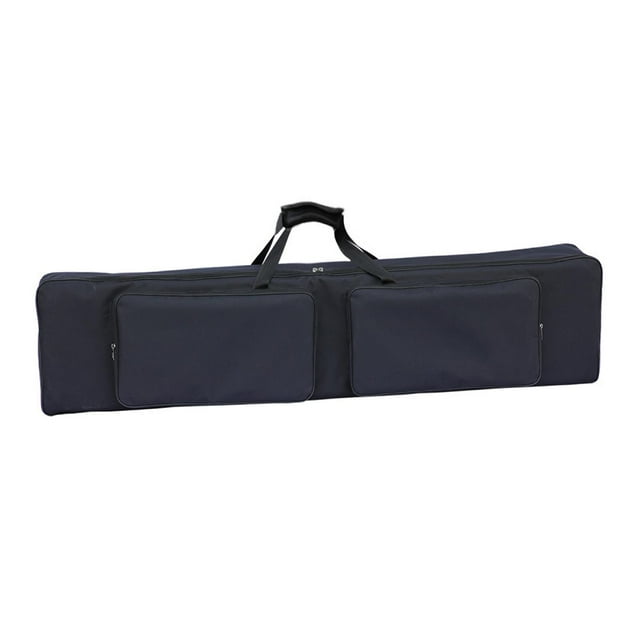Bunblic 88 Key Keyboard Case with Pocket Carrying Case for Music Studio Concert Tour
