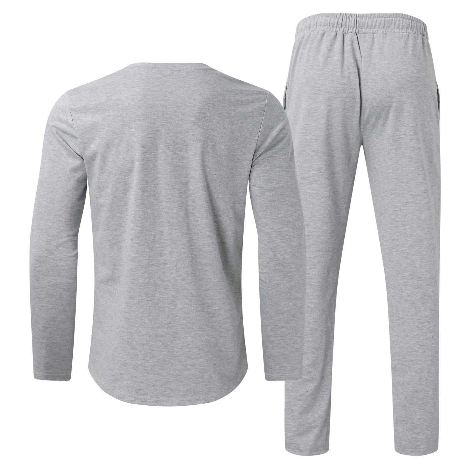 Vnihaq Mens Loungewear Sets Winter Fleece Half Zipper