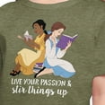 thumbnail image 3 of Disney Princess - Live Your Passion - Toddler And Youth Short Sleeve Graphic T-Shirt, 3 of 5
