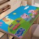 thumbnail image 1 of Peppa Pig alfombrilla de escritorio/mesa extra-grande con base antideslizante de cuero y diseño temático; versátil para escritorios de ordenador, mesas de comedor, etc.60*110cm, 1 of 6