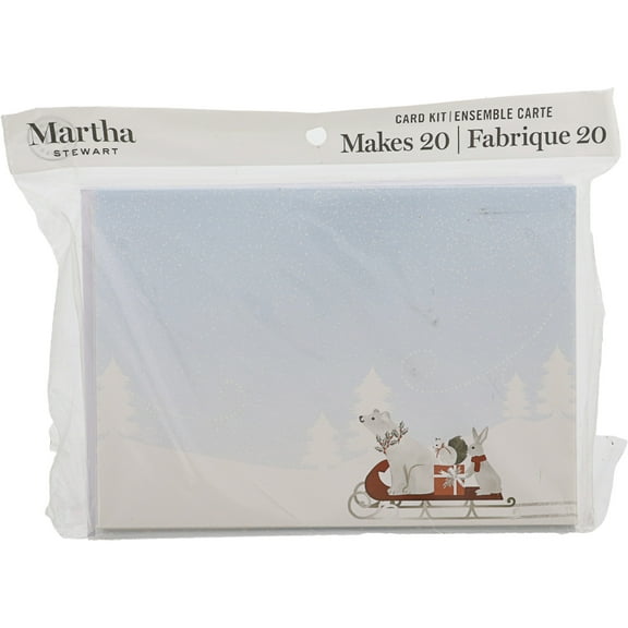 Martha Stewart Snow Card Kit 30068355