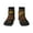 2 Black-1, variant on Embroidery Chicken Rooster Pattern Quarter Crew Socks,Toe Seamed Ankle Socks,Cotton Cushioned Breathable Athletic Crew Sports Socks