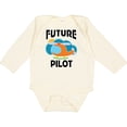 thumbnail image 3 of Inktastic Future Pilot Helicopter Boys or Girls Long Sleeve Baby Bodysuit, 3 of 5