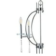 thumbnail image 5 of JONATHAN Y Laura 23" Crystal/Metal LED Chandelier, Chrome, JYL7402A, 5 of 9