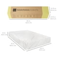 thumbnail image 7 of Best Choice Products 12in Full Size 3-Layer Medium-Plush Charcoal Gel & Green Tea Infused Memory Foam Mattress, 7 of 7