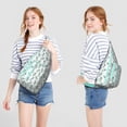 thumbnail image 4 of Hawaiian Pineapple Sling Backpack&nbsp;- Exotic Yellow Fruit Design, Anti-Theft Water-Resistant Shoulder Bag, 4 of 4