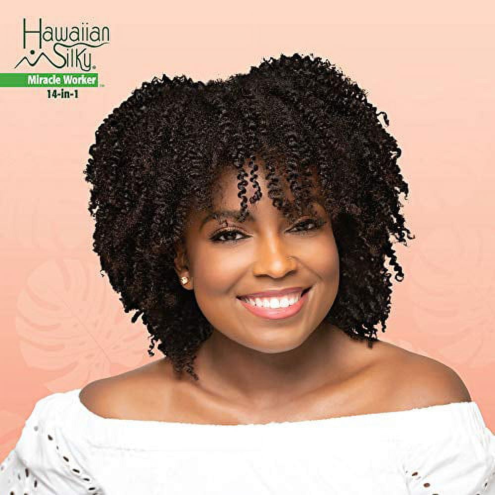 Hawaiian Silky 14in1 Miracle Worker Moisture Boost Leavein Conditioner, 16oz. for All Hair Types  (图5) Hawaiian Silky 14in1 Miracle Worker Moisture Boost Leavein Conditioner, 16oz. for All Hair Types  (图5)
