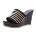 thumbnail image 1 of Zapatillas de verano, sandalias de plataforma para mujer, zapatos deslizantes para mujer, zapatillas de tacón alto de verano, chanclas, zapatos de mujer 202238 Gao Jinjia LED, 1 of 2