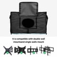 thumbnail image 4 of Ocean Shell Waterproof Outdoor TV Cover, Green Sea Shells Coral Stars Green Outside Weatherproof TV Enclosures for 60 to 65 Inch LCD Television Shield Flat Screen Protectors, 4 of 9