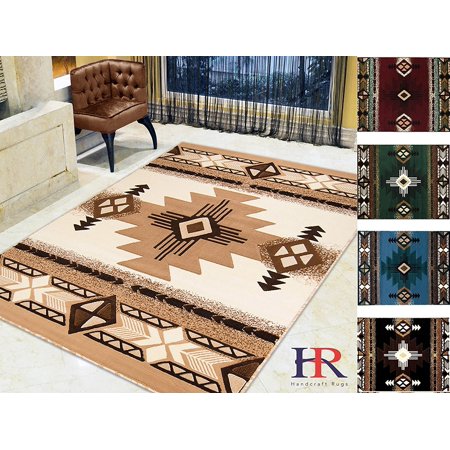 Handcraft Rugs Ivory Brown And Beige Modern Contemporary Handcraft Rugs Ivory Brown And Beige Modern Contemporary Southwestern Native American Style Area Rug Roximately 5 By 7