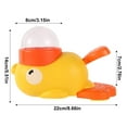 thumbnail image 3 of Yellow Duck Dog toy, interactive Dog toy, 6X3 in Solid Plastic, Food Dispensing, interactive Play, Small Medium Pets, Yellow, 1 Pc, 3 of 8