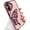 Pink, variant on for iPhone 16 Glitter 3D Butterfly Case,Cute Luxury Bling Sparkle Liquid Flowing Case with Camera Lens Protector TPU Plating Bumper Clear Shockproof Women Girls Case for iPhone 16 6.1", Black