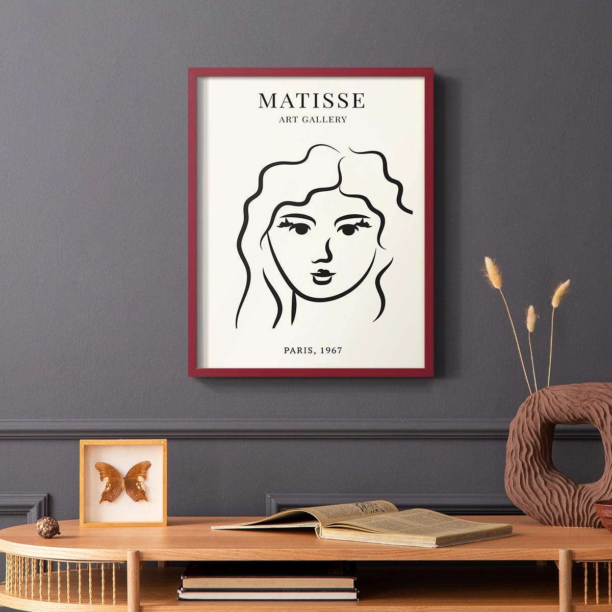 Matisse LXX Framed Print - Solid Wood