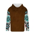 thumbnail image 4 of Sudadera con capucha para hombre, moderna, con cordón ajustable y bolsillo, estampada, deportiva y de ocio, sudadera con capucha, blusa de poliéster para hombre, 4 of 4