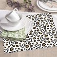 thumbnail image 5 of Goofa Dish Drying Mat Super Absorbent Drying Mat Large Dish Drying Mats for Kitchen Counter Easy Clean Dish Mat Kitchen Drying Mat 16" x 18" ( Heart Leopard ), 5 of 6