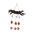 thumbnail image 4 of Colgador de puerta de Halloween, letrero de Halloween, decoración colgante de pared para jardín interior y exterior, para sala de estar, fiesta, patio 40x50cm con calabaza, 4 of 8