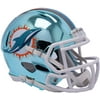 Riddell Miami Dolphins Chrome Alternate Speed Mini Football Helmet