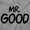 Mr Good - Sport Grey, variant on Just Married Newlyweds Cute Matching Men's Big & Tall Crewneck Sweatshirt Brisco Brands 2X