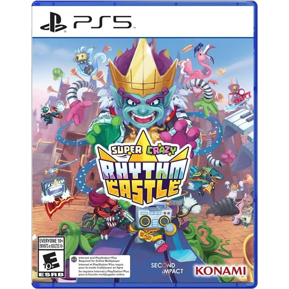 Super Crazy Rhythm Castle Physical Video Games, PlayStation 5