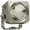 Chrome, variant on Vision X Lighting 9124247 Optimus Square Chrome 1 10w LED 10 Degree Narrow