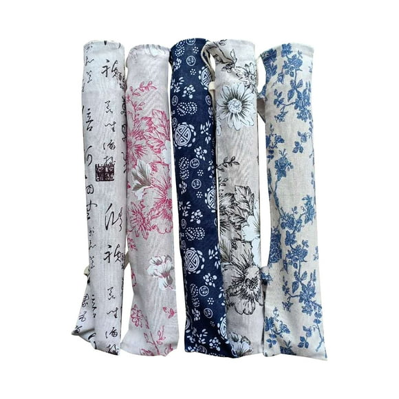 KAKOWELY Bolsa de almacenamiento para paraguas (5 unidades), portátil, de tela (color aleatorio)