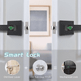 thumbnail image 3 of Fingerprint Door Lock Biometric Smart Handle Bedroom Hotel Warehouse Office F180B, 3 of 6