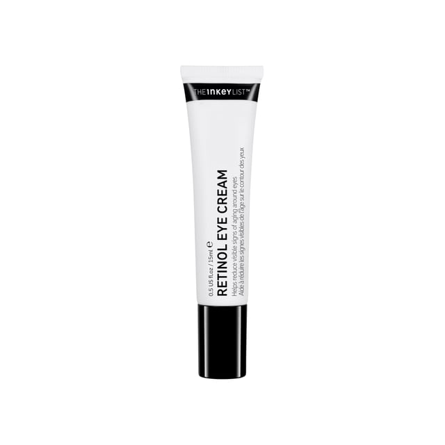Crema para ojos The INKEY List Retinol, 15 ml, reduce las arrugas