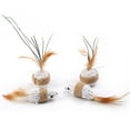 thumbnail image 3 of Hemp Rope Cat Toy Squeaky Interactive Mouse Cat Toy Chase Ball Toy for Kittens, 3 of 10