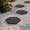 Black, variant on SHJHENG Hexagon Plastic Imitation Stepping Slab Airy Decorative Walkway Paver For Garden Grass Yard Route