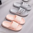 thumbnail image 4 of Zapatillas para mujer, suela plana de verano, antideslizantes, toboganes Unisex, luz interior cálida, Eva, hombres, parejas, zapatos bonitos de dibujos animados para mujer, 4 of 7