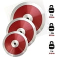 thumbnail image 3 of Amber Fight Gear Prestige Discus 80% Galvanized Steel Rim Throw Discus with ABS Side Plates, Ideal for Training & Competition, IAAF Compliant, 1kg, 3 of 8