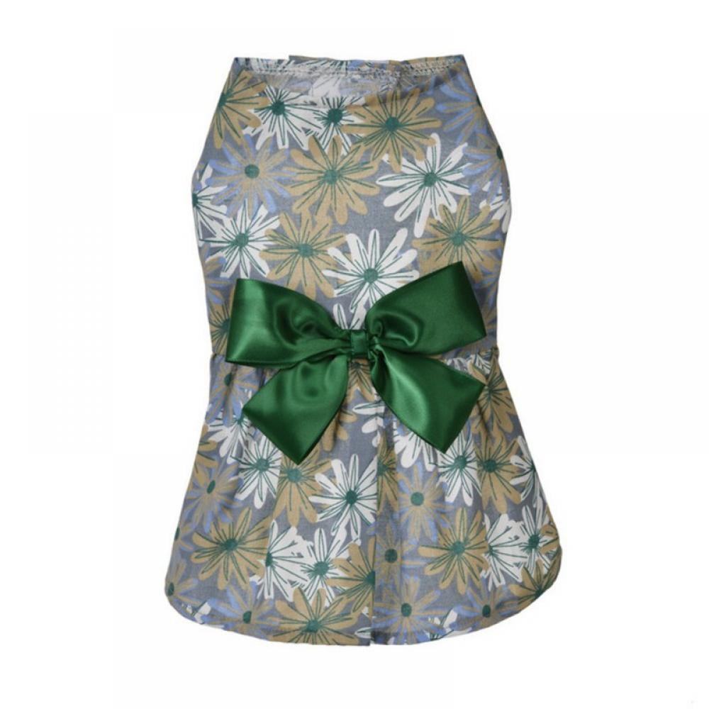 TOPWONER Puppy Dog Dress Summer Pet Tutu for Small Medium Dogs,Puppy