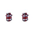 thumbnail image 1 of Ropa para perros Greeniant Chaleco transpirable para cachorros Traje cuatro estaciones Rojo XS 2piezas, 1 of 6