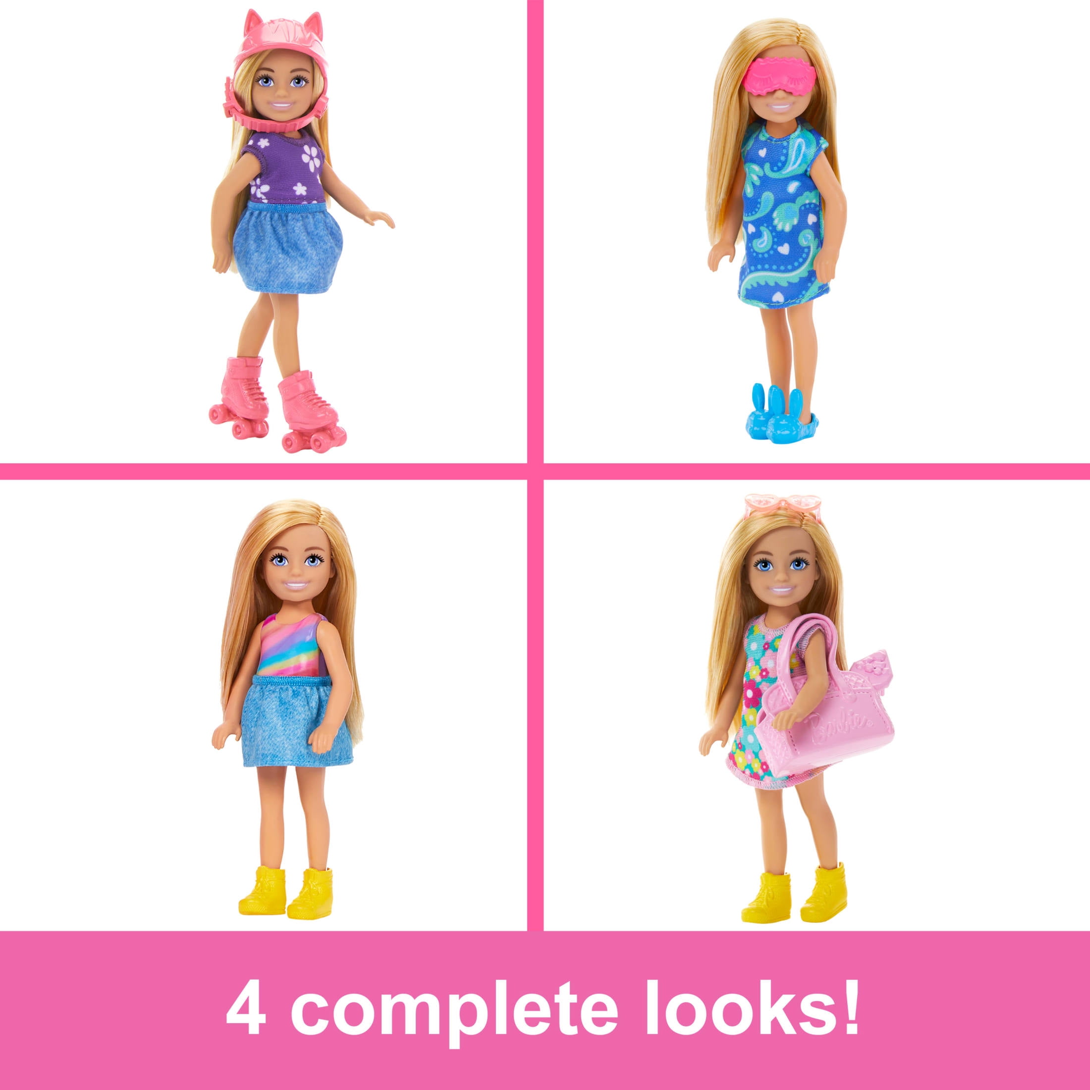 Barbie Chelsea Doll Closet Toy Playset with Clothes Accessories Multicolor Walmart