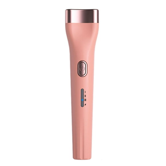 Rizador de pestañas calentado de mano USB, ligero para mujeres y niñas, herramienta de maquillaje, rizador de pestañas de regalo recargable para salón Rosa