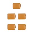 thumbnail image 1 of Monedero para hombre Sonducket, minicartera con cremallera, piel de vaca, gran capacidad, Color Marrón, 1 of 6