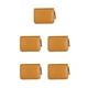thumbnail image 1 of Monedero para hombre Sonducket, minicartera con cremallera, piel de vaca, gran capacidad, Color Marrón, 1 of 6