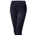 thumbnail image 3 of FashionOutfit Women's Basic Solid Full Length Yoga Pants, 3 of 3