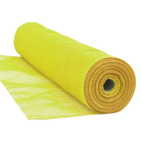 Yellow Flame Retardant 1/4" Mesh Debris Netting - 4' x 150'