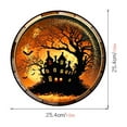 thumbnail image 3 of Nilvkv Halloween PVC Statics Glass Stickers No Adhesive Removable Holiday Party Decoration Window Stickers, Window Films, Home Decor, 3 of 6