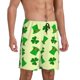 thumbnail image 2 of Balery St. Patrick's Day Pantalones cortos de pijama de punto de algodón para hombre con cinturilla y bolsillos-Large, 2 of 6