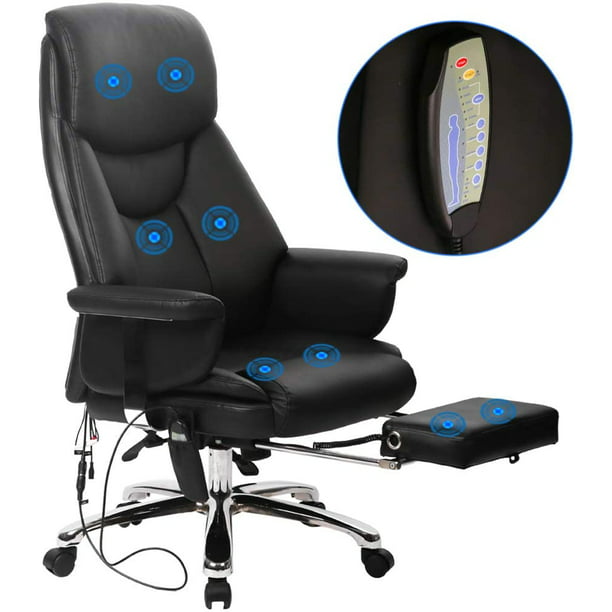 Massage Office Chair Ergonomic Desk Chair Recline Computer Chair with