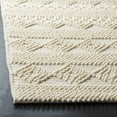 thumbnail image 7 of SAFAVIEH Natura Carly Geometric Braided Wool Area Rug, Ivory, 4' x 6', 7 of 7